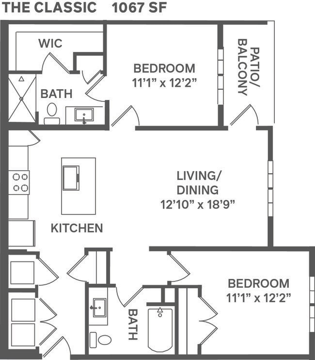 Floorplan - Alta25 Luxury Apartment Homes