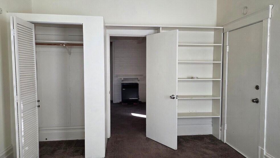 Front bedroom closet and storage - 2440 12th Ave