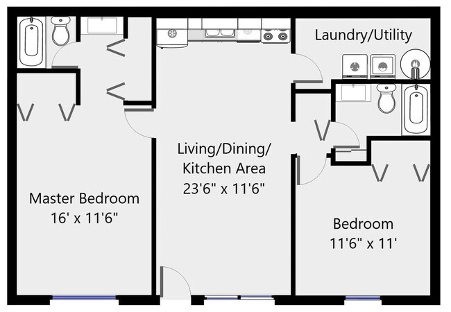 Floorplan - Meadowood Apartments