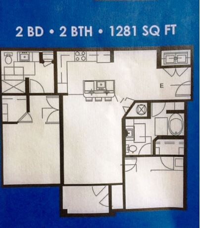 2 Bed 2 Bath - Charleston Edge