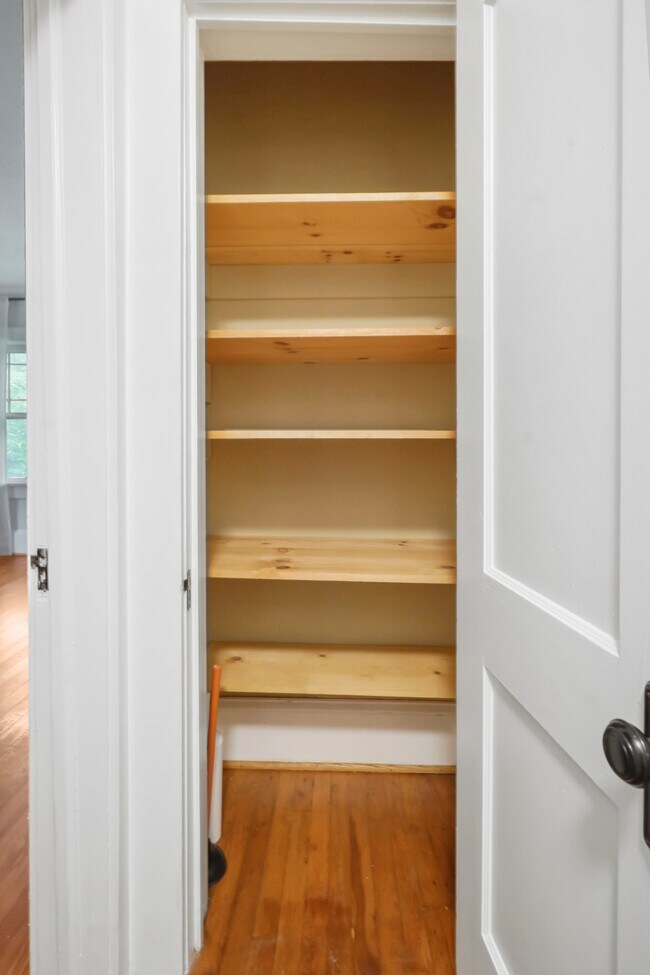 Hallway closet - 1858 Lyle Ave