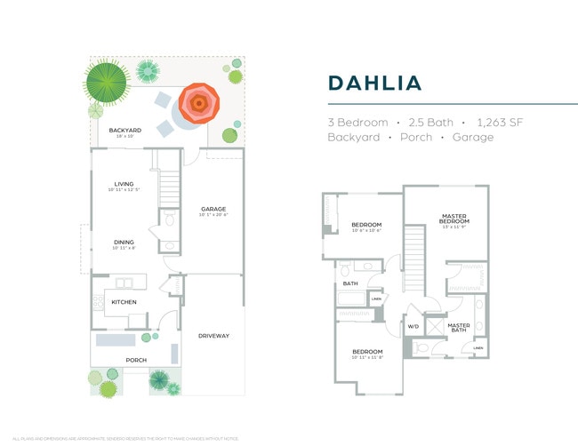 Floorplan - Sendero Townhomes