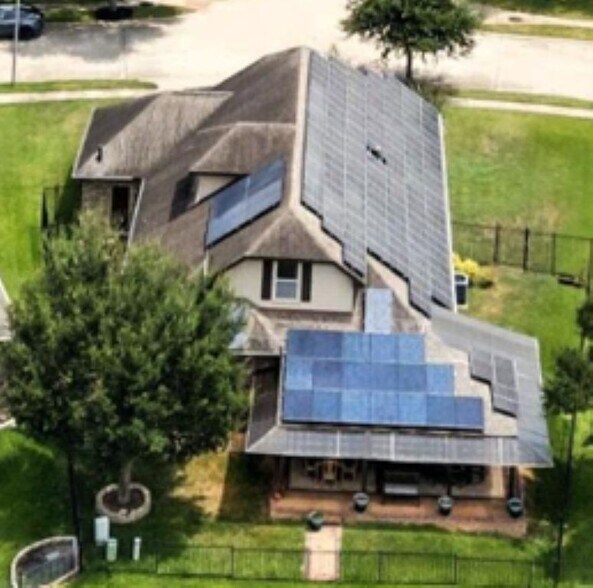 Rear Aerial View - 25218 Lockspur Dr