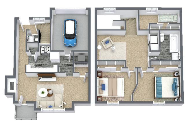 Primary Photo - 3 Bedroom 1.5 bath Townhome