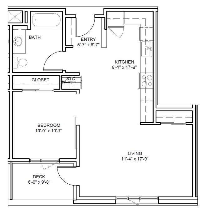 Floorplan - Miracles Central Apartments