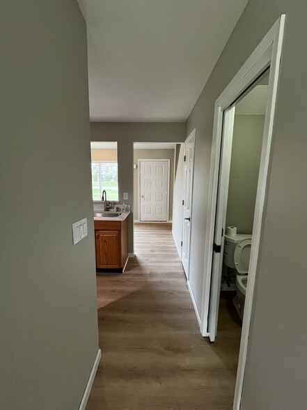 View from Living Room through to Front Door - 56 Suncrest Dr