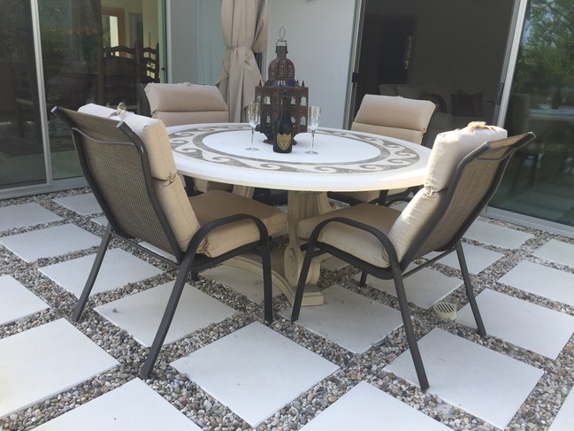 OUTDOOR DINING TABLE - 3440 Shoreheights Dr