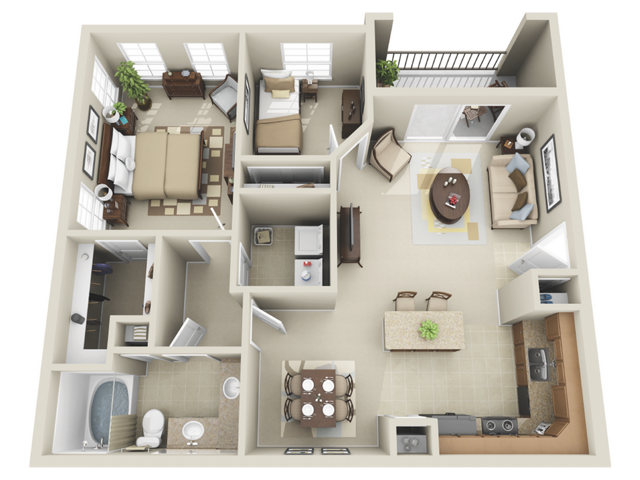 A4 Floorplan - Amalfi at Tuscan Lakes