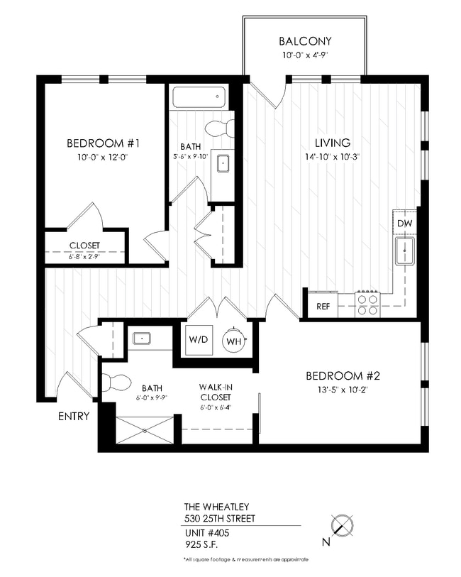 Floorplan - The Wheatley Flats