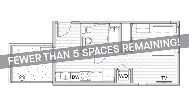 Studio 2 Balcony Premium E - Fewer Than 5 Spaces Remaining! - Luxury Housing - Uncommon Fort Collins