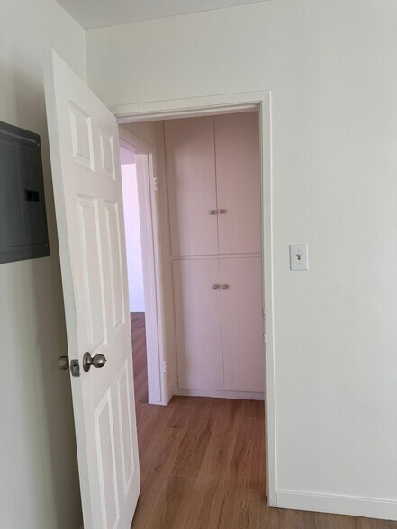 Closet spaces in the hallway - 13401 Victory Blvd