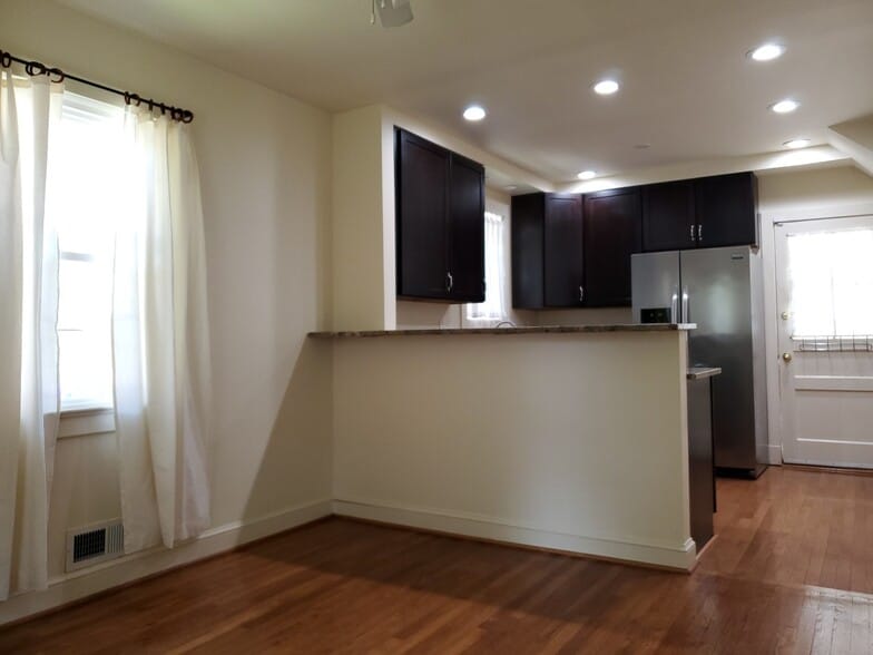 Kitchen from DR View - 1605 N Stafford St
