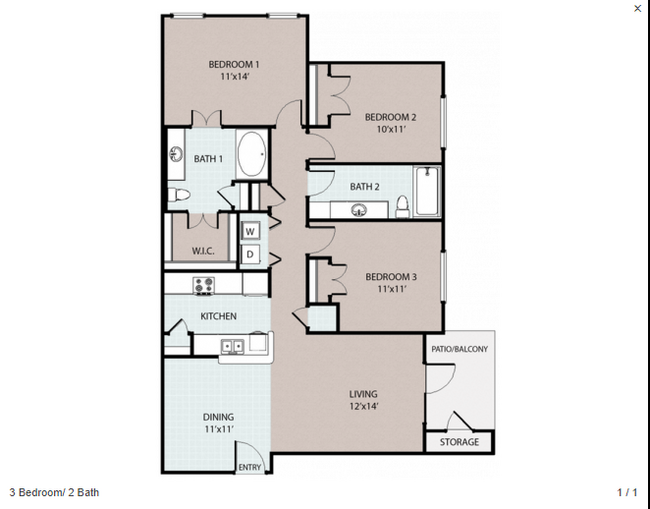 Floorplan - The Reserve at Lone Oak