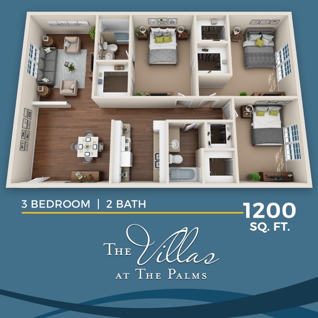 1200 Villas at the Floor Plan Sign.jpg - Villas At The Palms