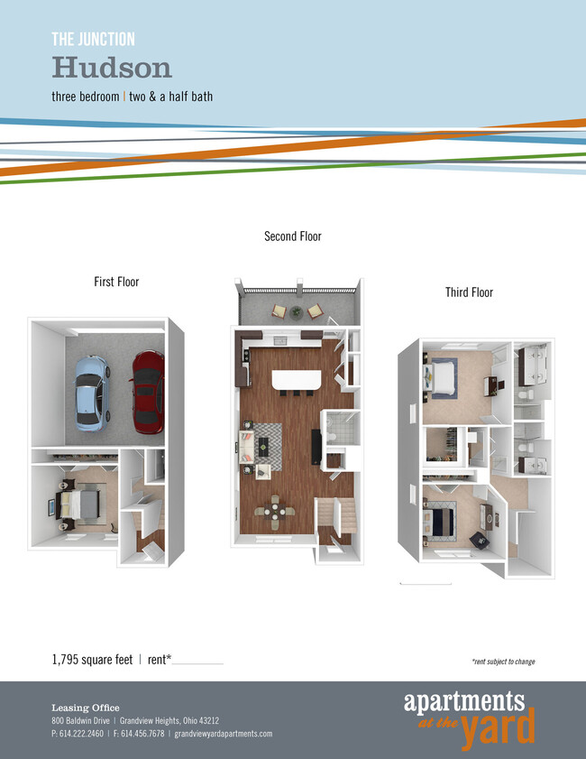 Floorplan - Apartments at the Yard: Junction