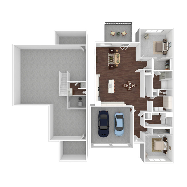 Floor Plan E - Luxe at Pepper Pike