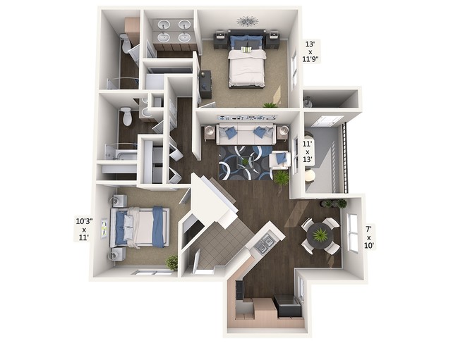 Floorplan - Avalon Mission Oaks