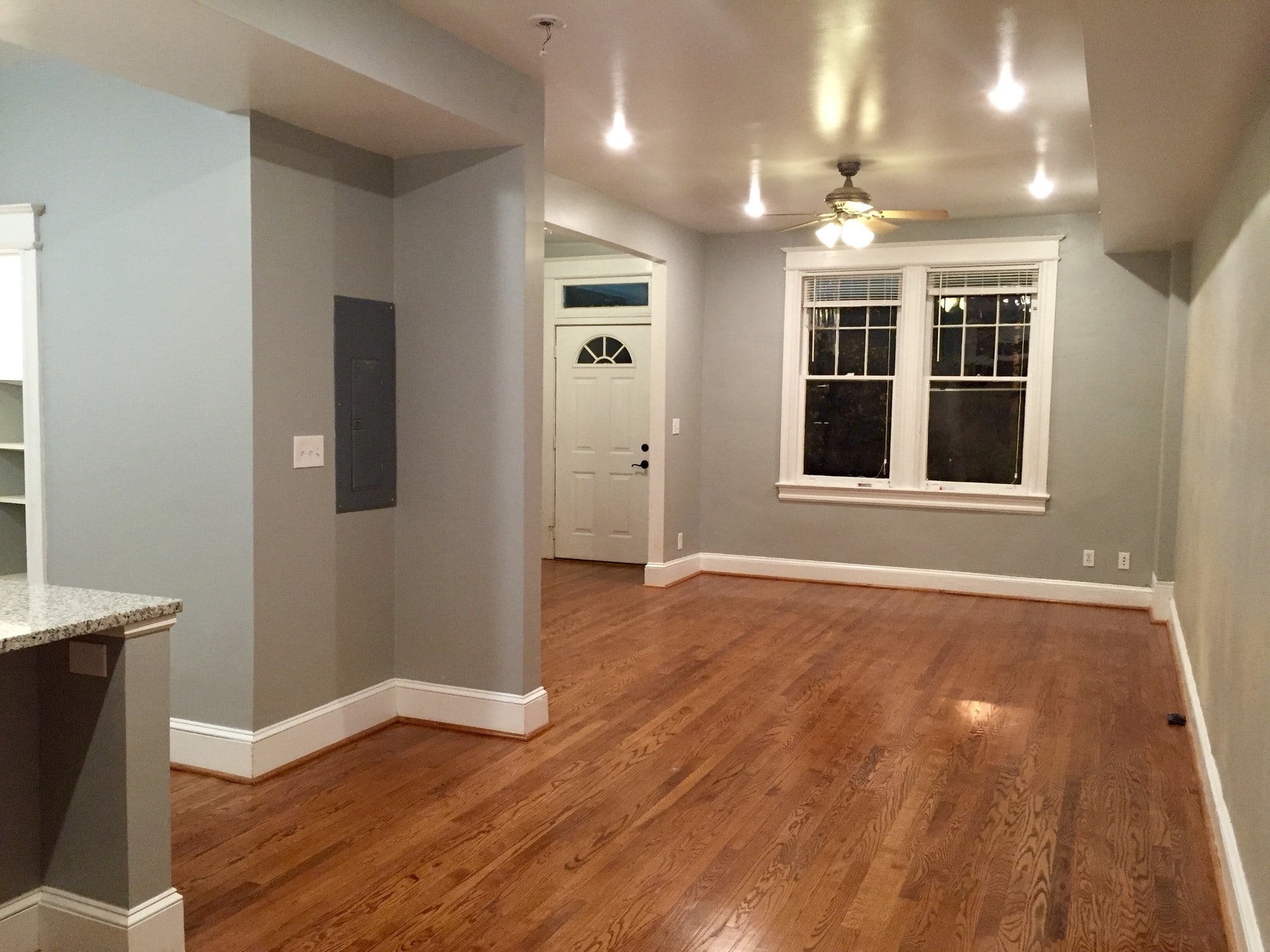 Open & bright living area. - 1110 4th St NE