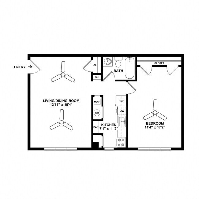 Floorplan - Midtown at Coppin Heights