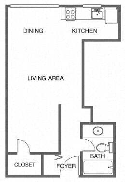 Floorplan - Marina Cove Apartments