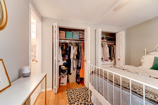 Both closets in Master Bedroom are stretched! - 1124 25th St NW