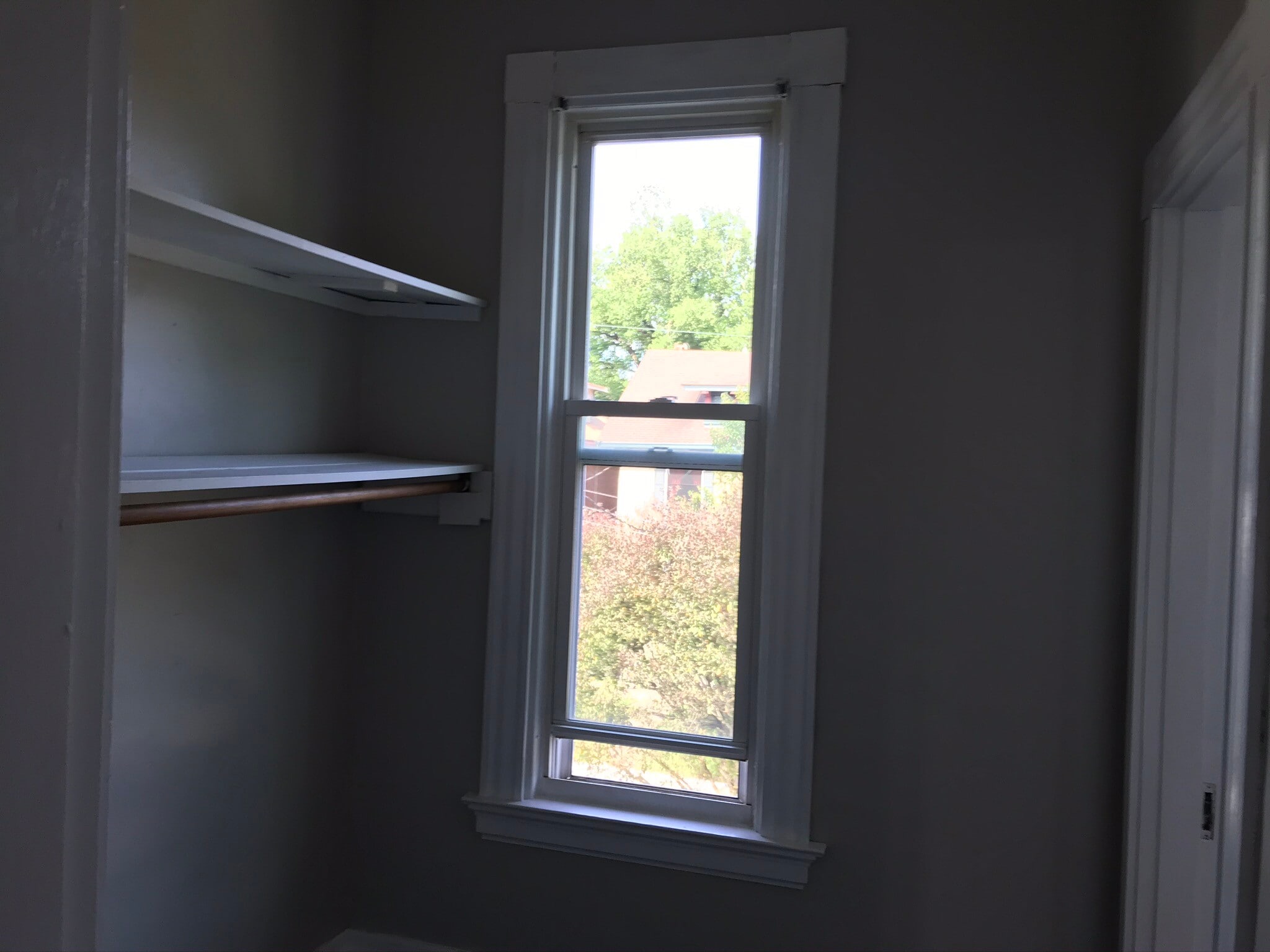 Huge walk in closet in bedroom. - 2221 Oakland Ave