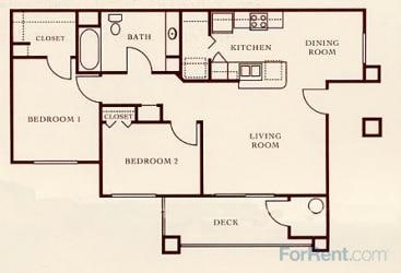 2BR/1BA - KNOLLS AT GREEN VALLEY