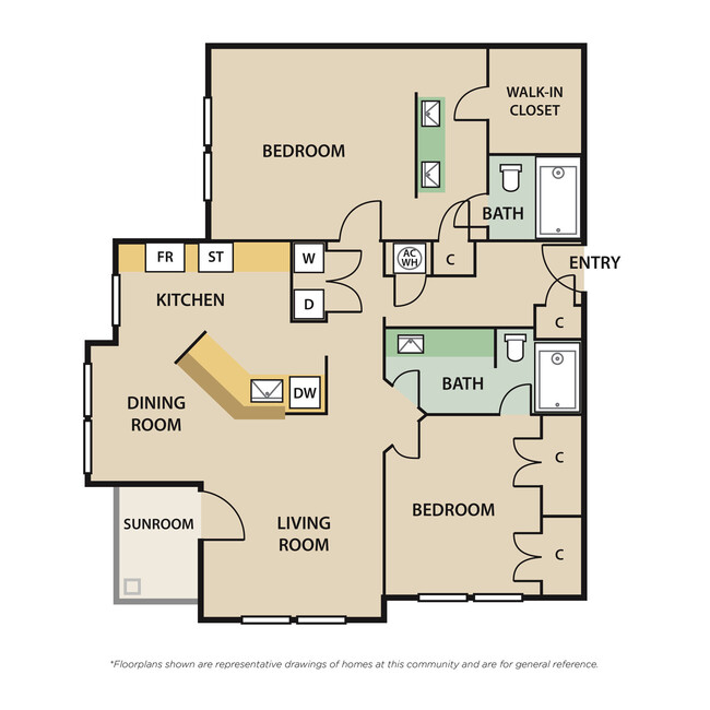 Floorplan - The Trails at Dominion Park