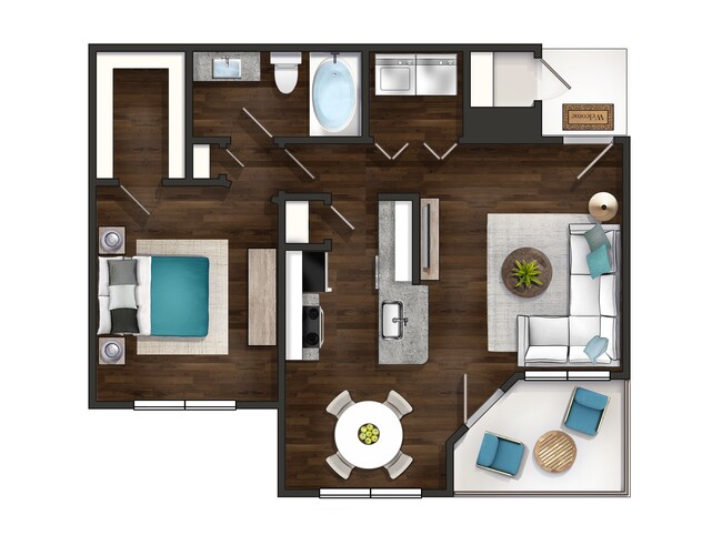 Floorplan - Briarhill Apartment Homes