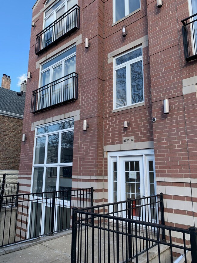 front facade north bldg - 2327 S Sawyer Ave