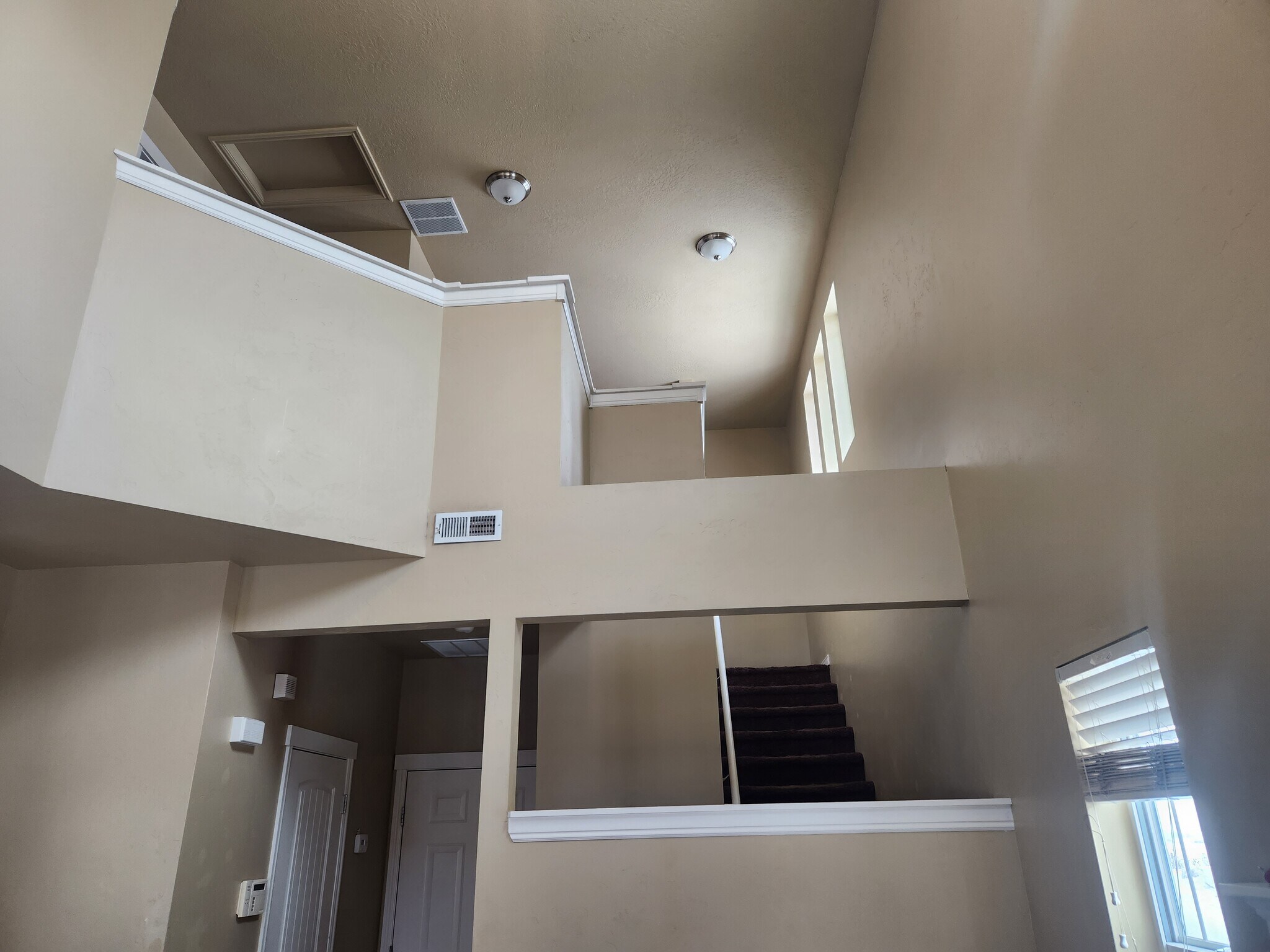 Vaulted ceiling view of second floor - 1584 N 565 W