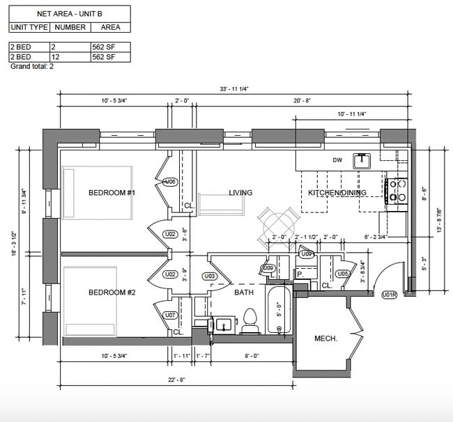 Floorplan - The J.C Layne at Euclid