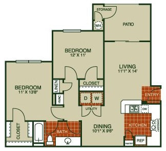 Floorplan - Willow Park