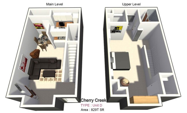 One Bed / One and a Half Bath - Cherry Creek