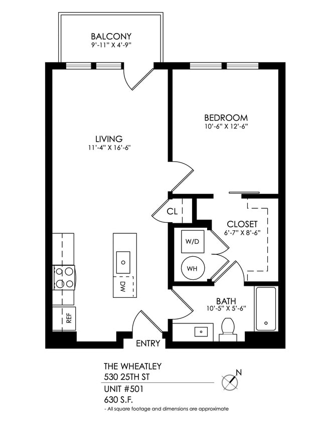 Floorplan - The Wheatley Flats