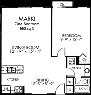 Floorplan - Fountains in the Green