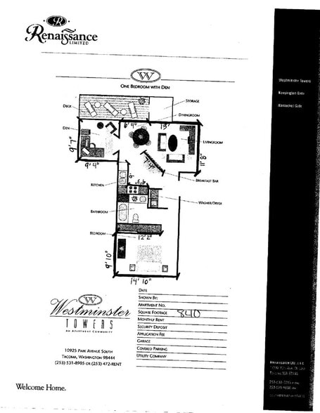 Interior Photo - Westminster Towers