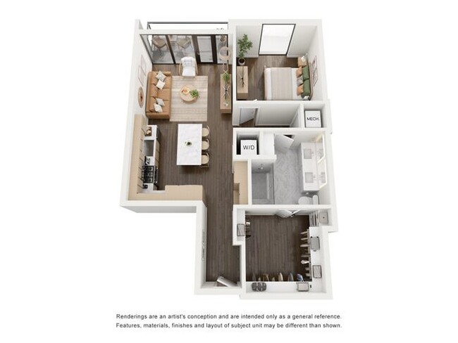 Floorplan - 700 River