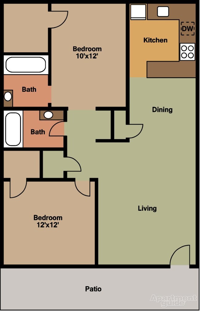 Floorplan - The Edge of Wichita Falls