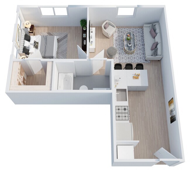 Floorplan - The Riviera on Semmes