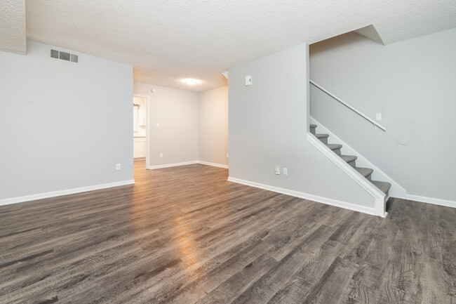 Living Room and dining room - Edge Townhomes