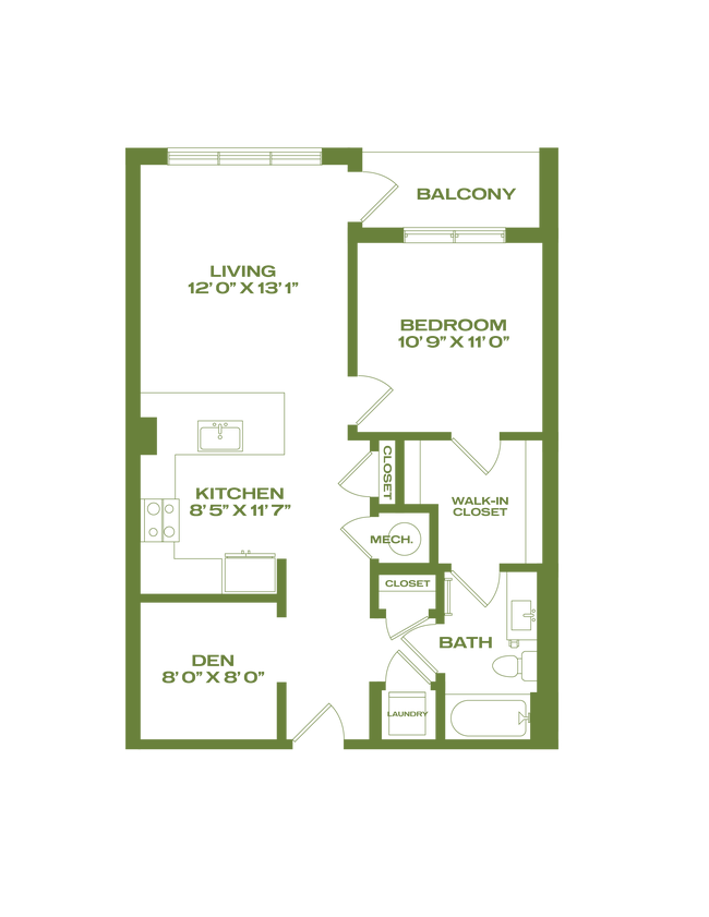Floorplan - Artifact NoDa