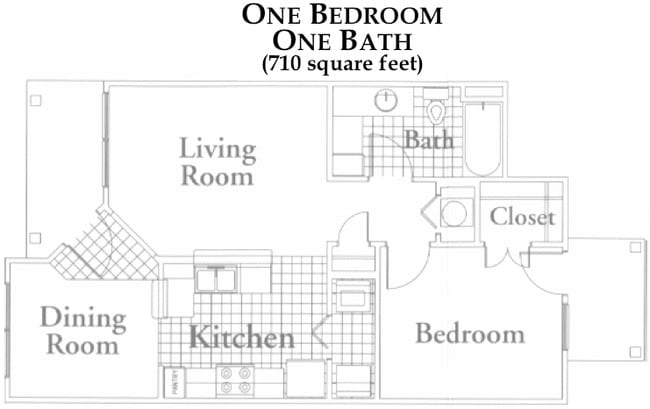 1br/1ba - Somerset Village