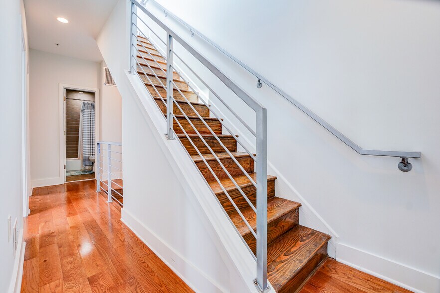 Stairs to Private Roof Deck - 800 21st St NE