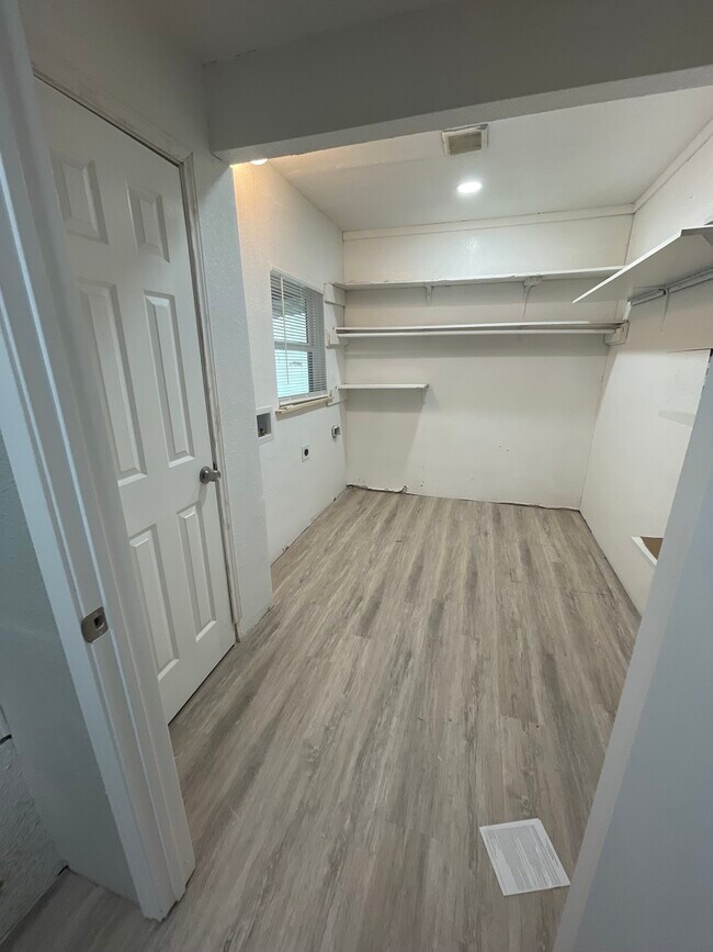 Huge Separate Laundry Room with Washer Dryer Hook ups and Plenty of Storage - 510 Greenwood St