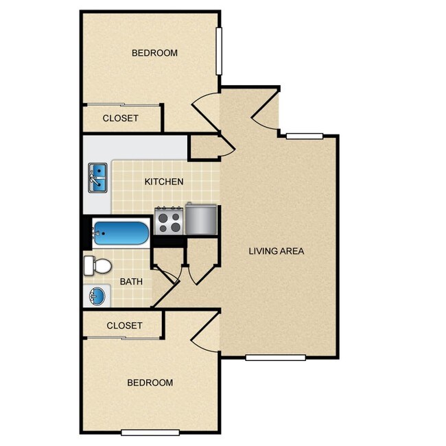 Unit A - Copper Ridge Apartments