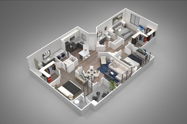 Floorplan - The Palms on Scottsdale