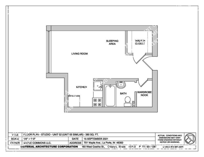 Floorplan - Maple Commons