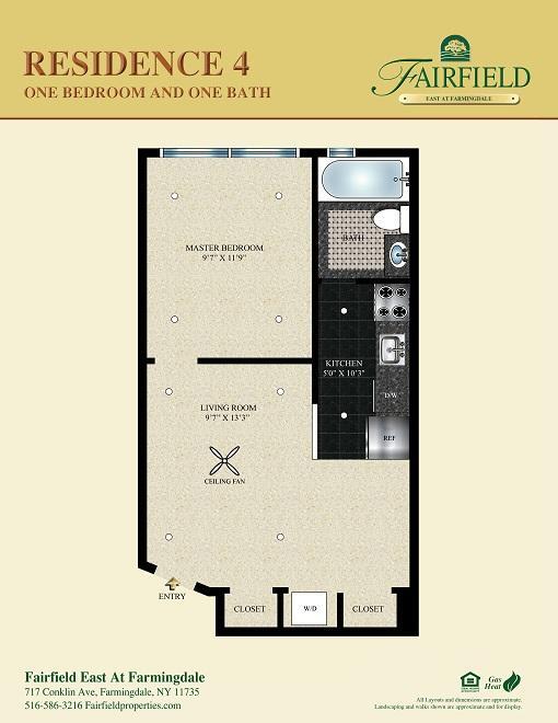 Floorplan - Fairfield East At Farmingdale