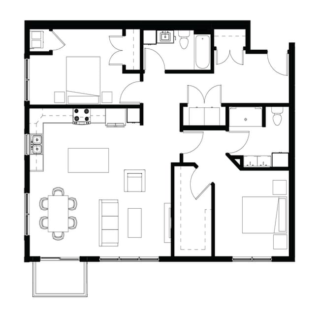 Floorplan - The Hendrickson